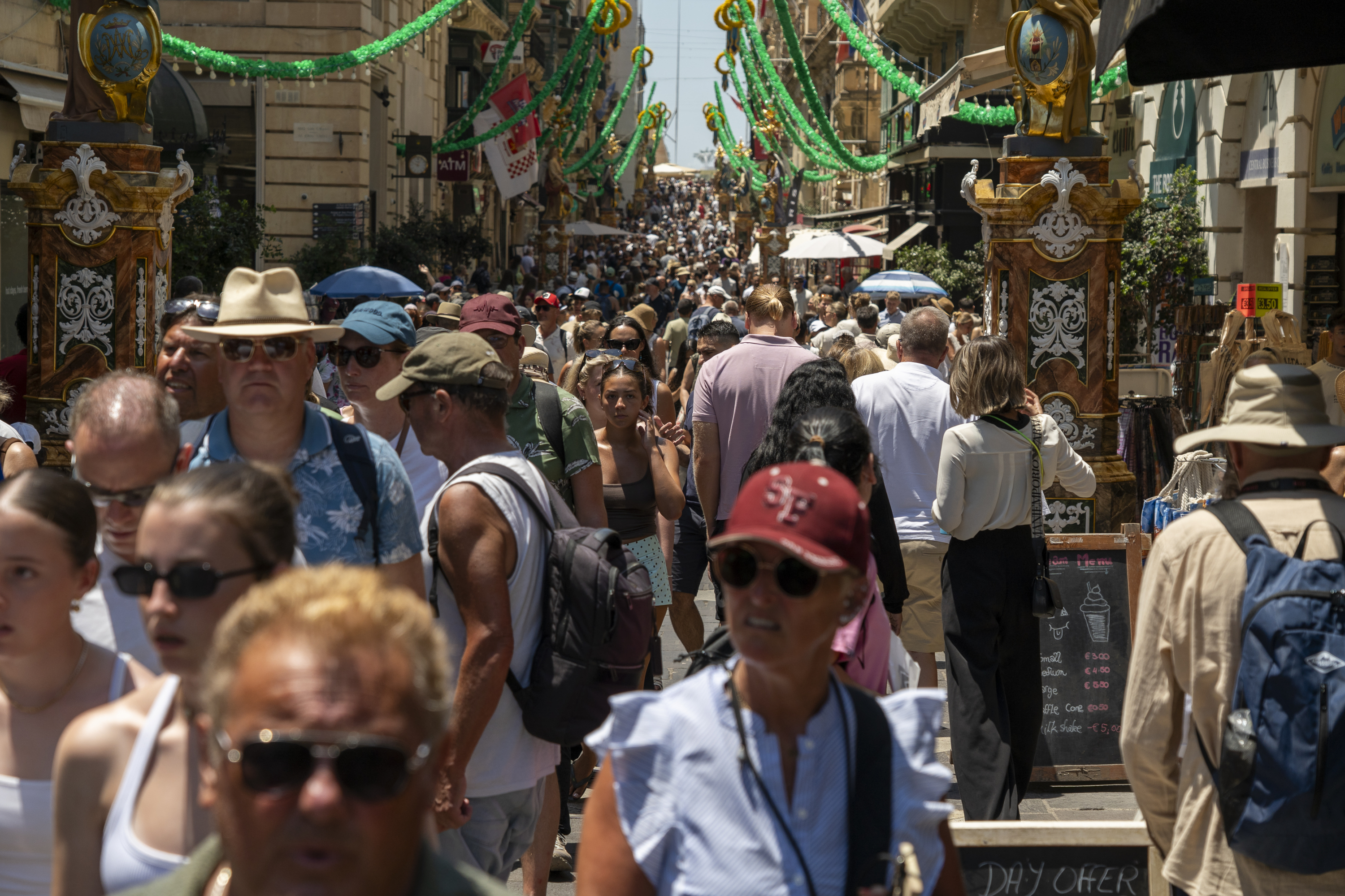Malta-bound tourists in May up by 76,000 when compared to May 2025